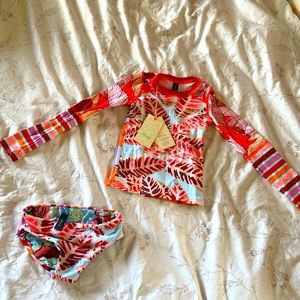 Rare Maaji Rash Guard and Bottoms